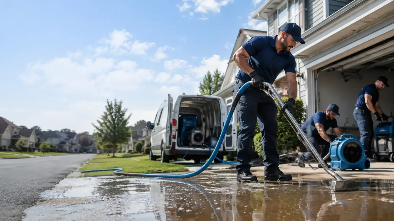 Flood Damage Restoration in Newkirk, OK